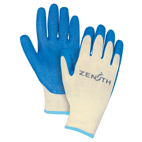 Natural Latex Cut-Resistant Gloves, Size X-Large/10, 10 Gauge, Rubber Latex Coated, Twaron&reg; Shell, ANSI/ISEA 105 Level 3/EN 388 Level 4 Fastek