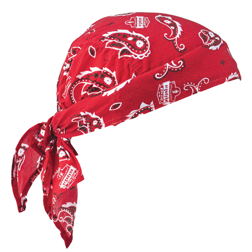 Chill-Its&reg; 6710 Cooling Triangle Hats, Red Fastek