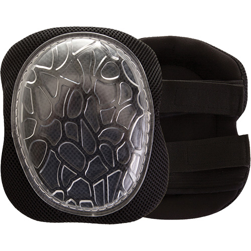 Comfort Knee Pads, Hook and Loop Style, Plastic Caps, Gel Pads Fastek