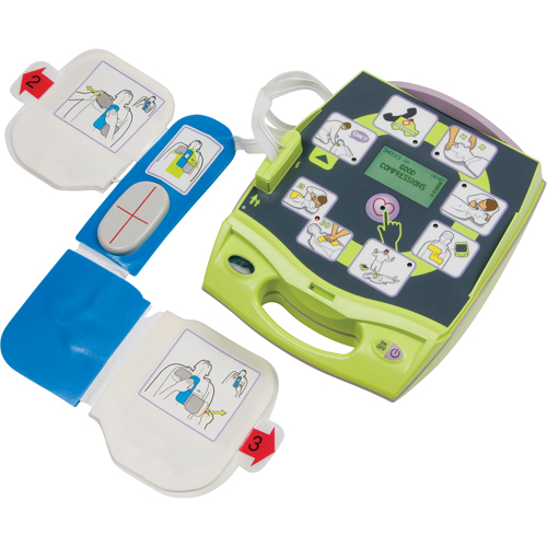 D&eacute;fibrillateur AED Plus, Semi-automatique, Anglais, Classe 4 Fastek