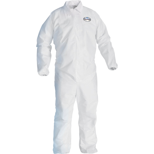 Combinaisons Kleenguard A40, Moyen, Blanc, Microporeux Fastek