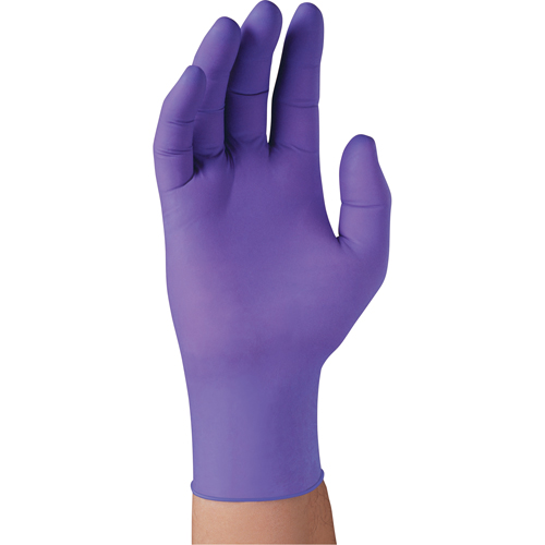 Kimtech Examination Gloves, X-Small, Nitrile, 6-mil, Powder-Free, Purple, Class 2 Fastek