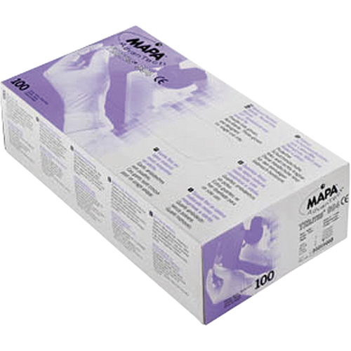 Trilites&reg; Triple Polymer Gloves, Small, Latex/Neoprene/Nitrile, 6-mil, Powder-Free, Purple Fastek