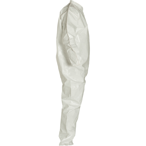 Tychem&reg; 4000 Coveralls, Medium, White Fastek