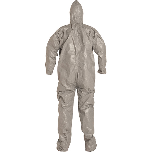 Tychem&reg; 6000 Coveralls, Small, Grey Fastek