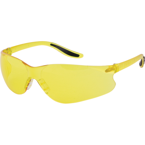 Z500 Series Safety Glasses, Amber Lens, Anti-Scratch, ANSI Z87+/Meets/Exceeds CSA Z94.3 Fastek