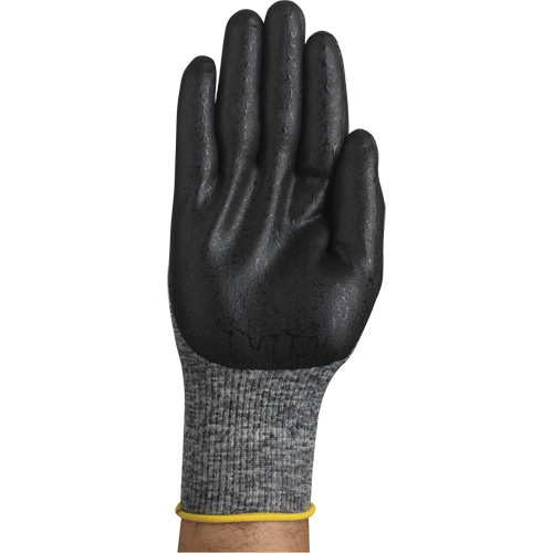 Gants Hyflex 11-801, 7/Petit, R&ecirc;vetement Mousse de nitrile, Calibre 15, Enveloppe en Nylon Fastek