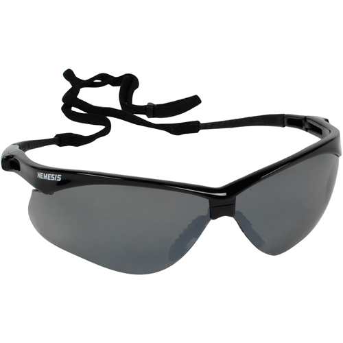 KleenGuard Nemesis Safety Glasses, Mirror/Grey/Smoke Lens, Anti-Scratch, ANSI Z87+/Meets/Exceeds CSA Z94.3 Fastek