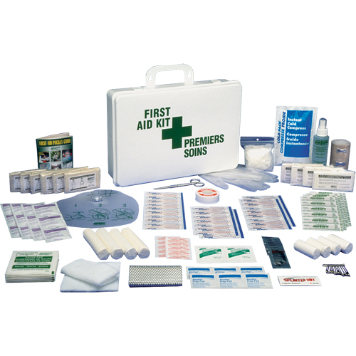 Office Standard First Aid Kits, Class 1 Medical Device, Plastic Box Fastek