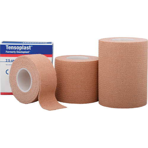 Ruban en tissu &eacute;lastique Tensoplast, Classe 1, 15' lo x 3" la Fastek
