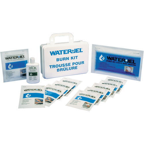 Water Jel&reg; - Emergency Burn Kits, 16-unit Plastic Box, Class 2 Fastek