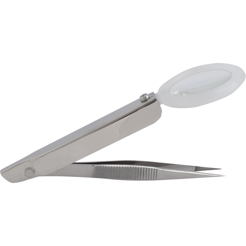 Splinter Forceps With Magnifier Fastek