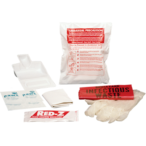 Fluid Spill Clean-Up Kit, Hazmat, Bag Fastek