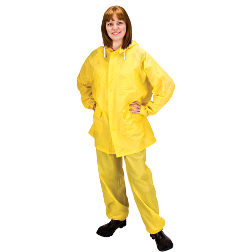 RZ300 Rain Suit, PVC, 4X-Large, Yellow Fastek