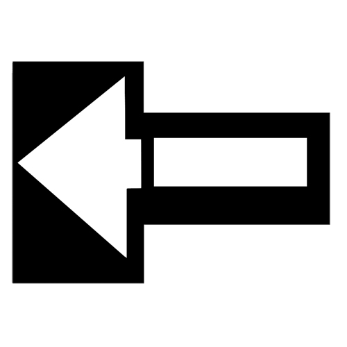 Pochoirs pour parc de stationnement, Anglais, 12" x 37" Fastek