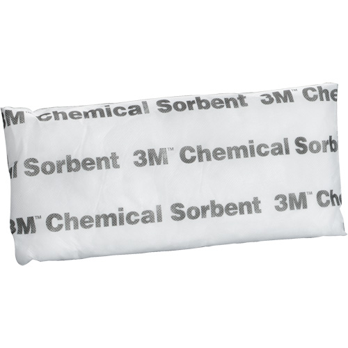 Chemical Sorbent Pillow, Universal, 15" L x 7" W, 11.8 gal. Absorbency/Pkg. Fastek