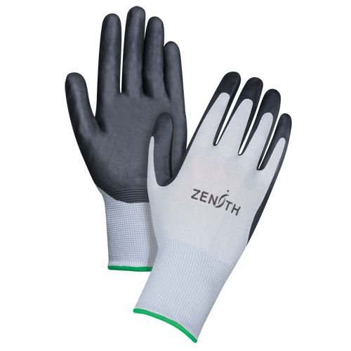 Gants l&eacute;gers enduits et respirants, 8/Moyen, R&ecirc;vetement Mousse de nitrile, Calibre 13, Enveloppe en Polyester Fastek