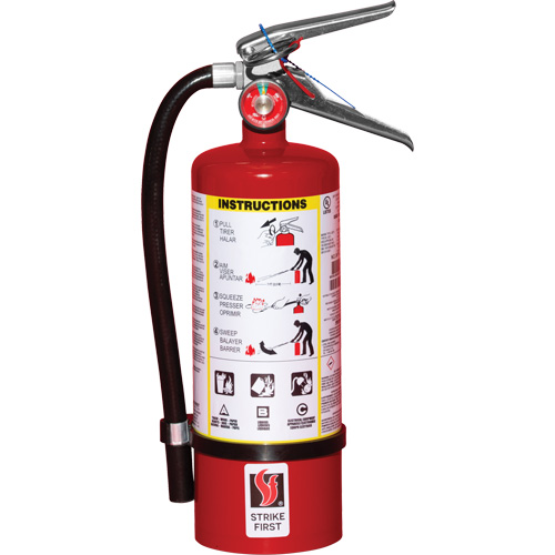 Fire Extinguisher, ABC, 5 lbs. Capacity Fastek