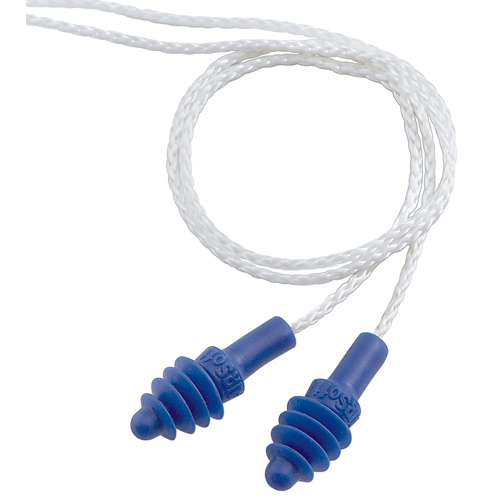 Howard Leight Air Soft&reg; Earplugs, Bulk - Polybag, Corded Fastek