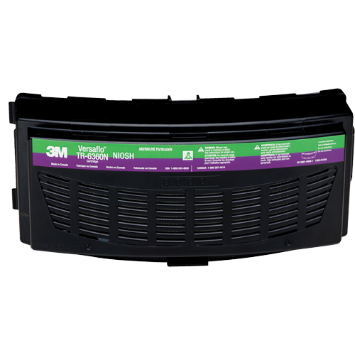 Versaflo Powered Air Purifying Respirator Cartridge, Ammonia/Methylamine, Pack of 1 Fastek