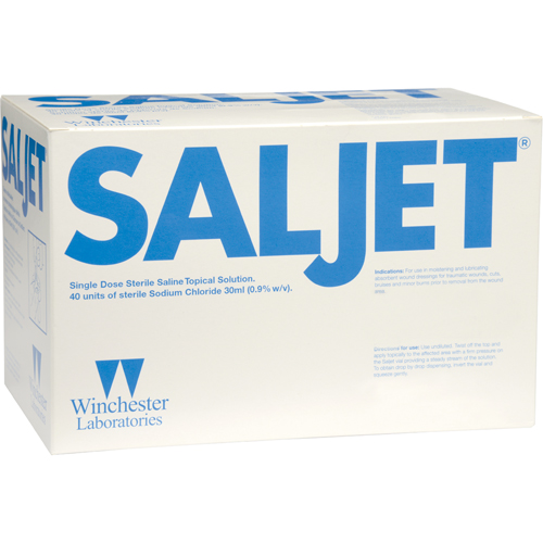 Solution saline Saljet, dose unique, 1,01 oz Fastek