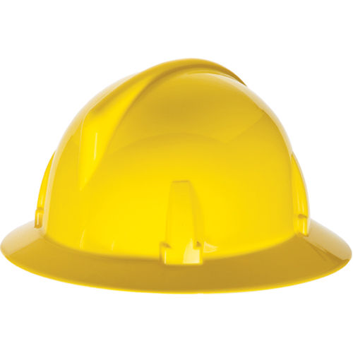 TopGard&reg; Full Brim Hardhat, Ratchet Suspension, ANSI Type I/CSA Type 1 Fastek