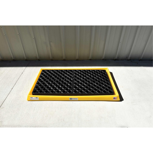 Plateaux Ultra-Containment Tray, 54" lo x 29,8" la x 3,5" h, Cap. de d&eacute;versement 14 gal. US Fastek