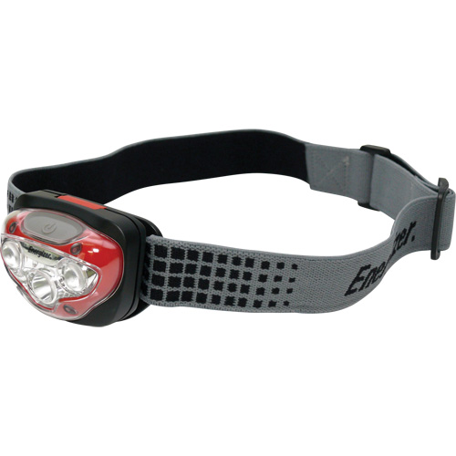 HD Vision Industrial Headlamp, LED, 300 Lumens, 4.33 Hrs. Run Time, AAA Batteries Fastek