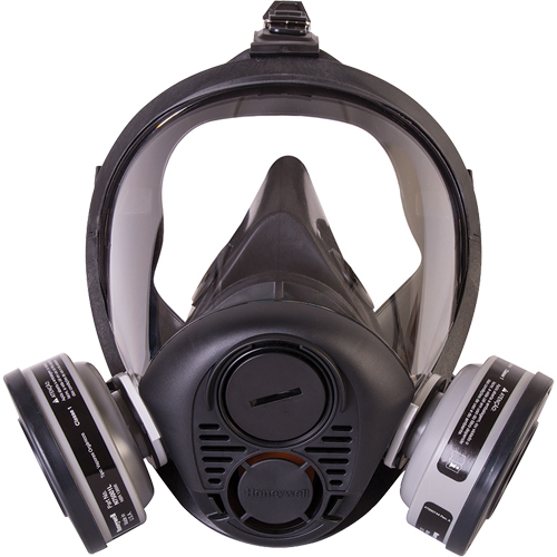 North&reg; RU6500 Series Full Facepiece Respirator, Silicone, Small Fastek