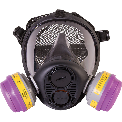 North&reg; RU6500 Series Full Facepiece Respirator, Silicone, Medium Fastek