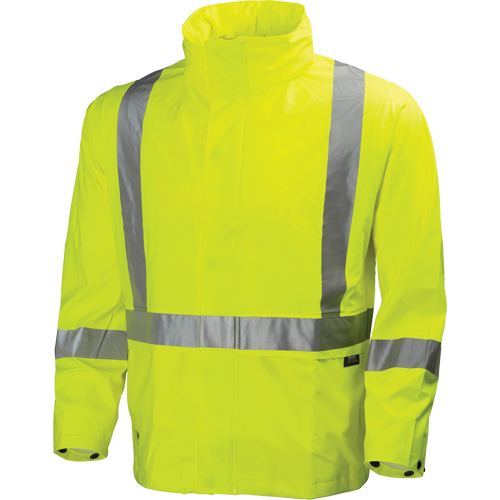 Narvik Rainwear - Jacket, Polyester, High Visibility Lime-Yellow, Small Fastek