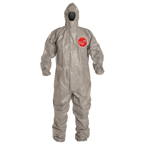 Tychem&reg; 6000 Coveralls, X-Large, Grey Fastek