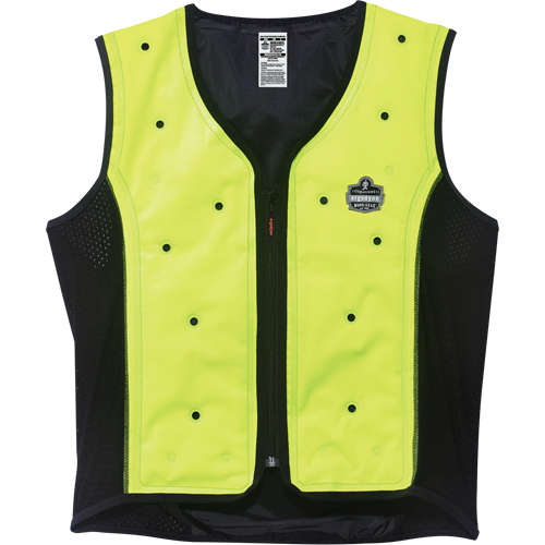 Vestes refroidissantes &agrave; &eacute;vaporation s&egrave;che Chill-Its 6685, Moyen, Jaune lime haute visibilit&eacute; Fastek