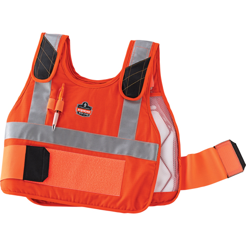 6215HV Phase Change Cooling Vests, Small/Medium, Orange Fastek