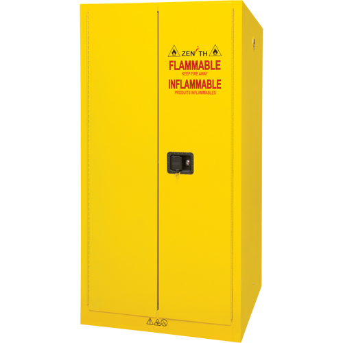 Armoire pour produits inflammables, 60 gal., 2 Porte(s), 34" La x 65" h x 34" p Fastek
