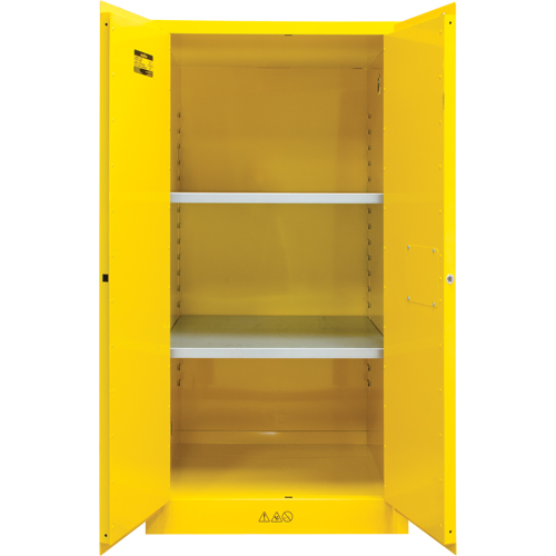 Armoire pour produits inflammables, 60 gal., 2 Porte(s), 34" La x 65" h x 34" p Fastek