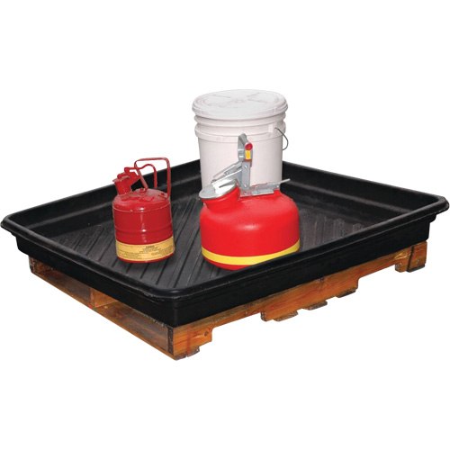 Plateaux Ultra-Utility Trays, 40" lo x 48" la x 3,5" h, Cap. de d&eacute;versement 30 gal. US Fastek