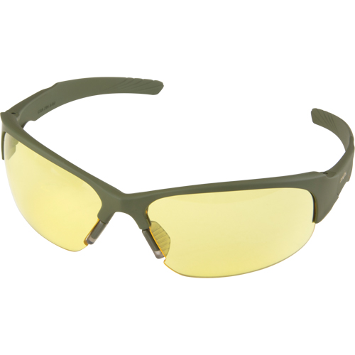 Z2000 Series Safety Glasses, Amber Lens, Anti-Scratch, Meets/Exceeds CSA Z94.3 Fastek