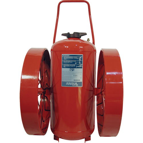 Red Line&reg; Wheeled Fire Extinguishers, BC, 300 lbs. Capacity Fastek