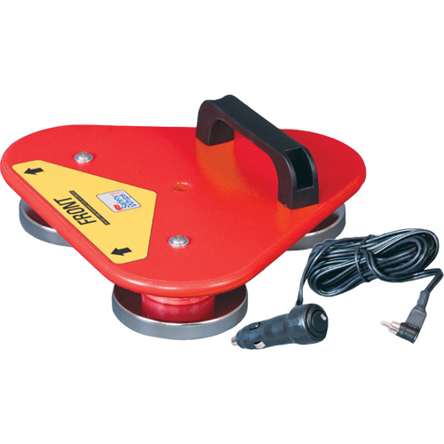 Safety Whip&reg; Flagstaff Mounting Base, Magnet Mount Fastek