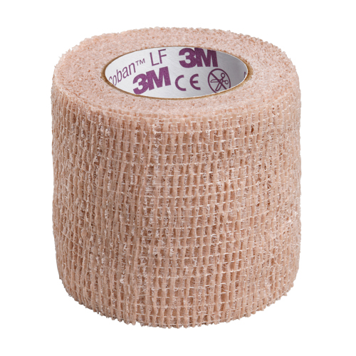 Coban Latex-Free Wraps, Cut to Size L x 2" W, Class 1, Self-Adherent Fastek