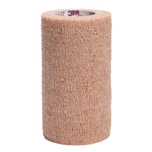Bandages sans latex Coban, Couper au besoin lo x 4" la, Classe 1, Auto-adh&eacute;rent Fastek