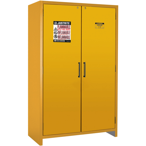 90-Minute EN Safety Storage Cabinet, 45 gal., 2 Door, 46.97" W x 76.89" H x 24.21" D Fastek