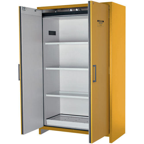 90-Minute EN Safety Storage Cabinet, 45 gal., 2 Door, 46.97" W x 76.89" H x 24.21" D Fastek