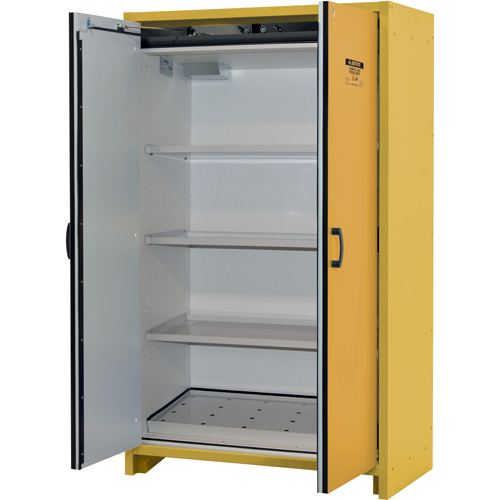 30-Minute EN Safety Storage Cabinet, 45 gal., 2 Door, 45.83" W x 76.65" H x 24.21" D Fastek