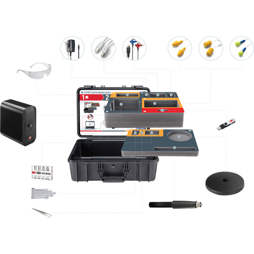 Syst&egrave;me de validation double pour les oreilles E-A-Rfit de 3M Fastek