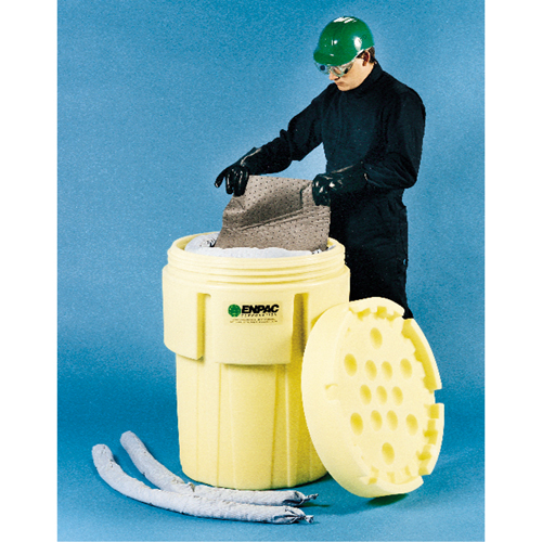 Poly-Overpack&reg; 65 Salvage Drum, 65 US gal., Stationary Fastek