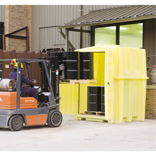 Job Hut, 90" lo x 61,5" la x 94" h, Capacit&eacute; de charge 8000 lb Fastek