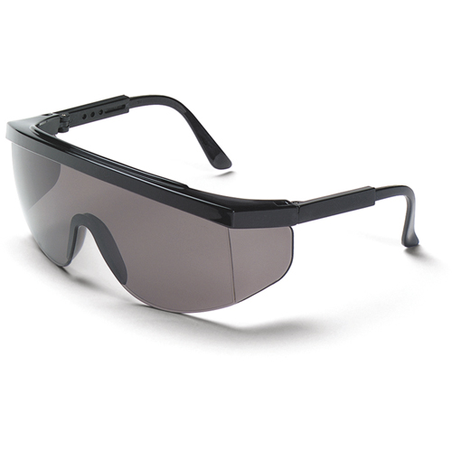 Tomahawk&reg; Safety Glasses, Grey/Smoke Lens, Anti-Scratch, Meets/Exceeds CSA Z94.3 Fastek