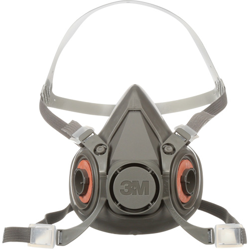 Respirateur r&eacute;utilisable &agrave; demi-masque s&eacute;rie 6000, Thermoplastique, Grand Fastek